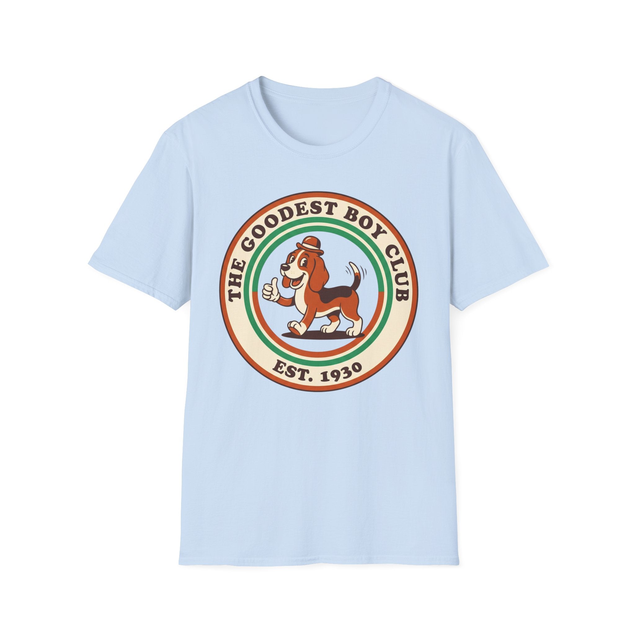 The Goodest Boy Club T-Shirt — Retro Dog Graphic Tee (Est. 1930)