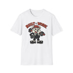 Built to Work T-Shirt — Retro Mechanic Cartoon Graphic Tee