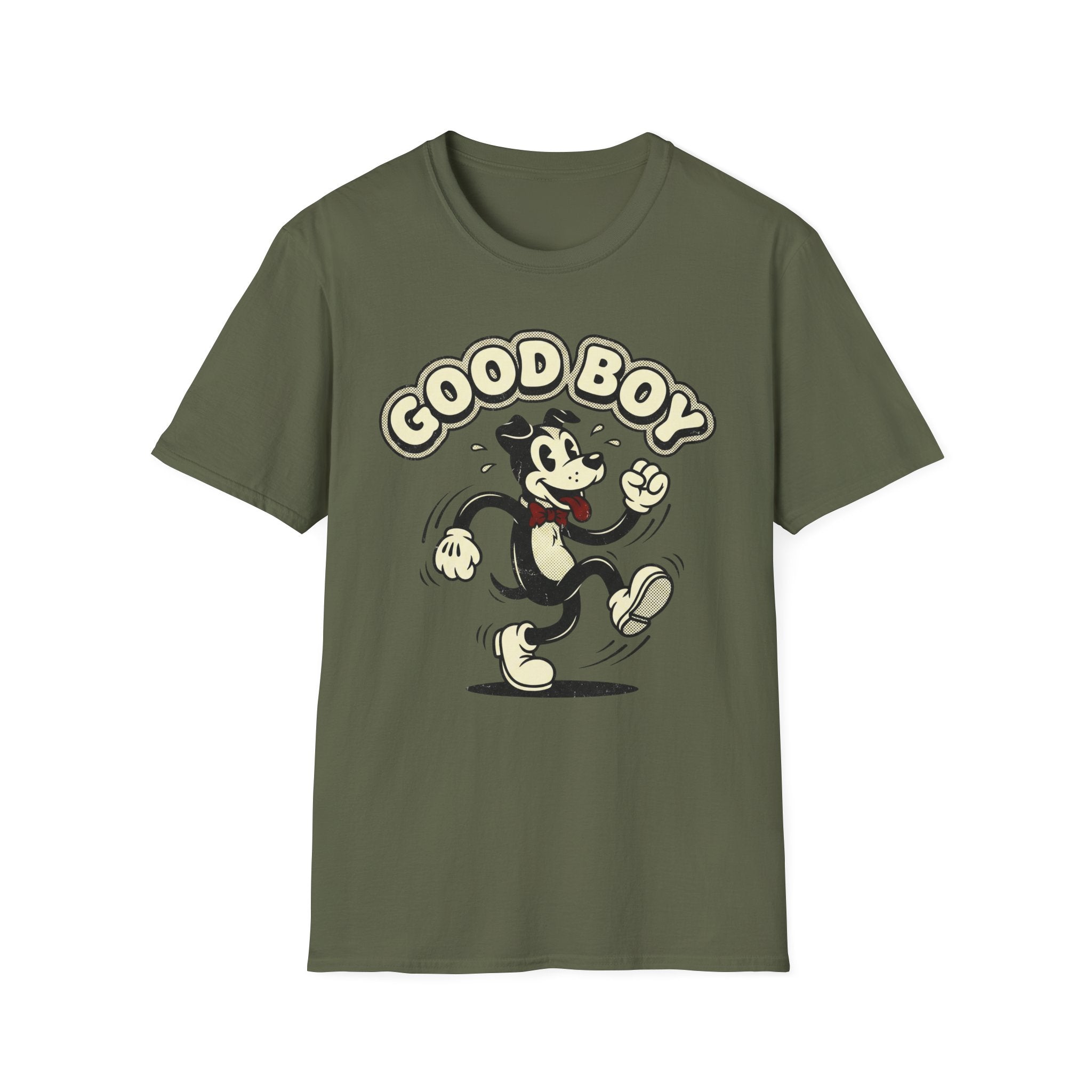 Good Boy Retro Cartoon T-Shirt