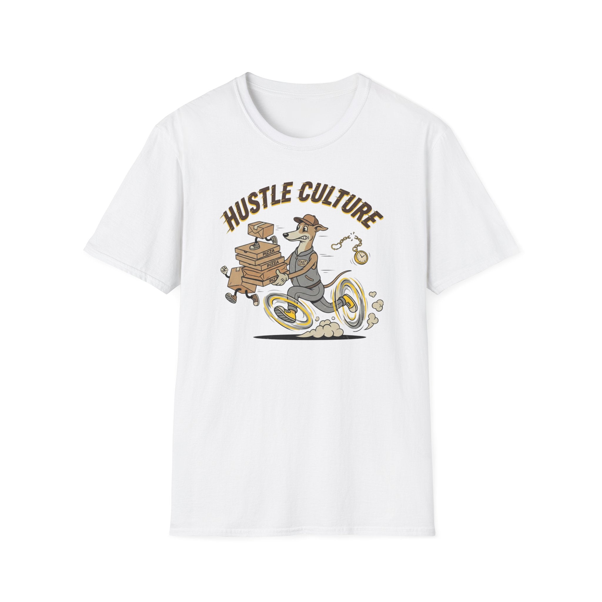 Hustle Culture T‑Shirt — Vintage Delivery Graphic Tee