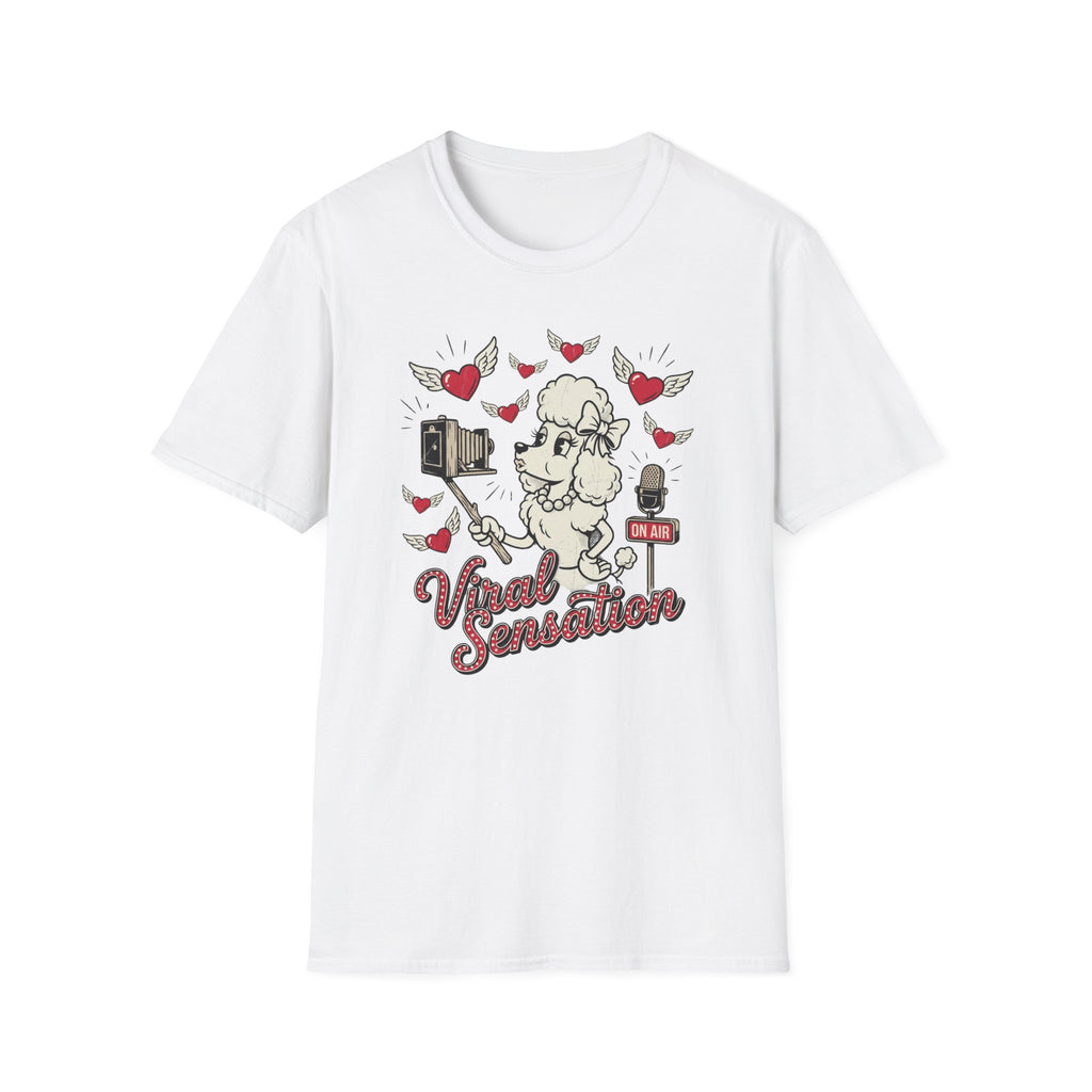 Vintage Poodle Viral Sensation T-Shirt