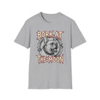 Bork At The Moon T-Shirt — Gothic Dog Graphic Tee