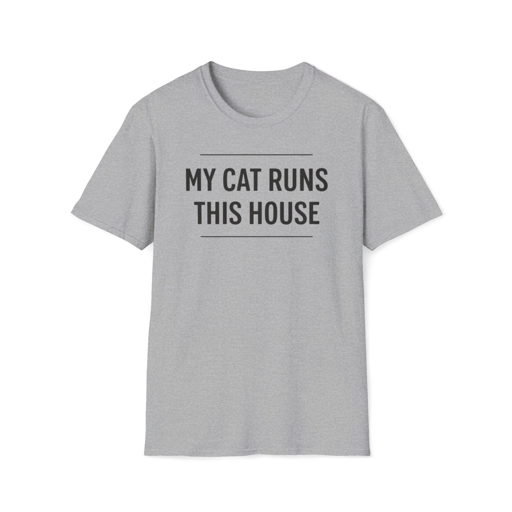 My Cat Runs This House T-Shirt