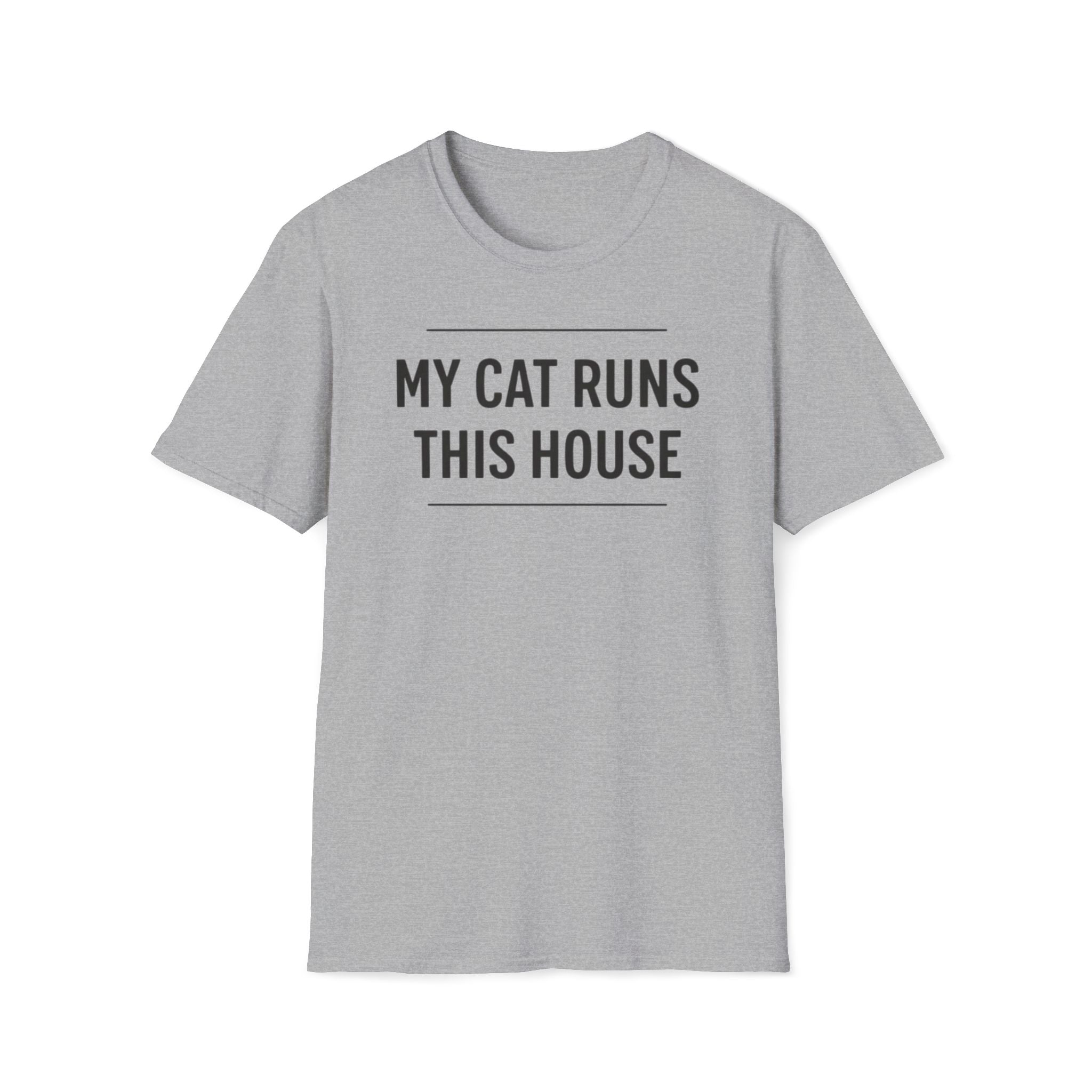 My Cat Runs This House T-Shirt
