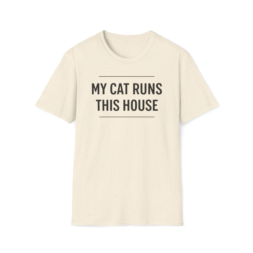 My Cat Runs This House T-Shirt