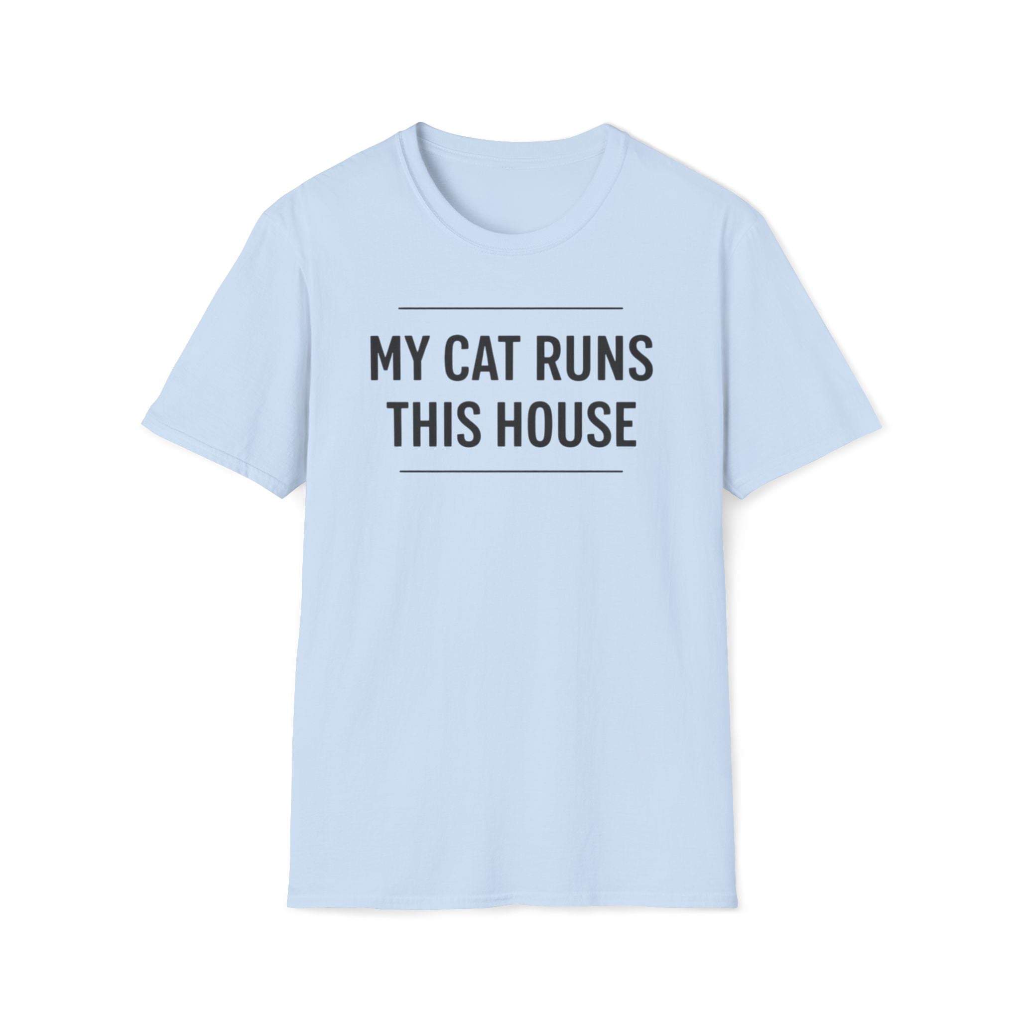 My Cat Runs This House T-Shirt