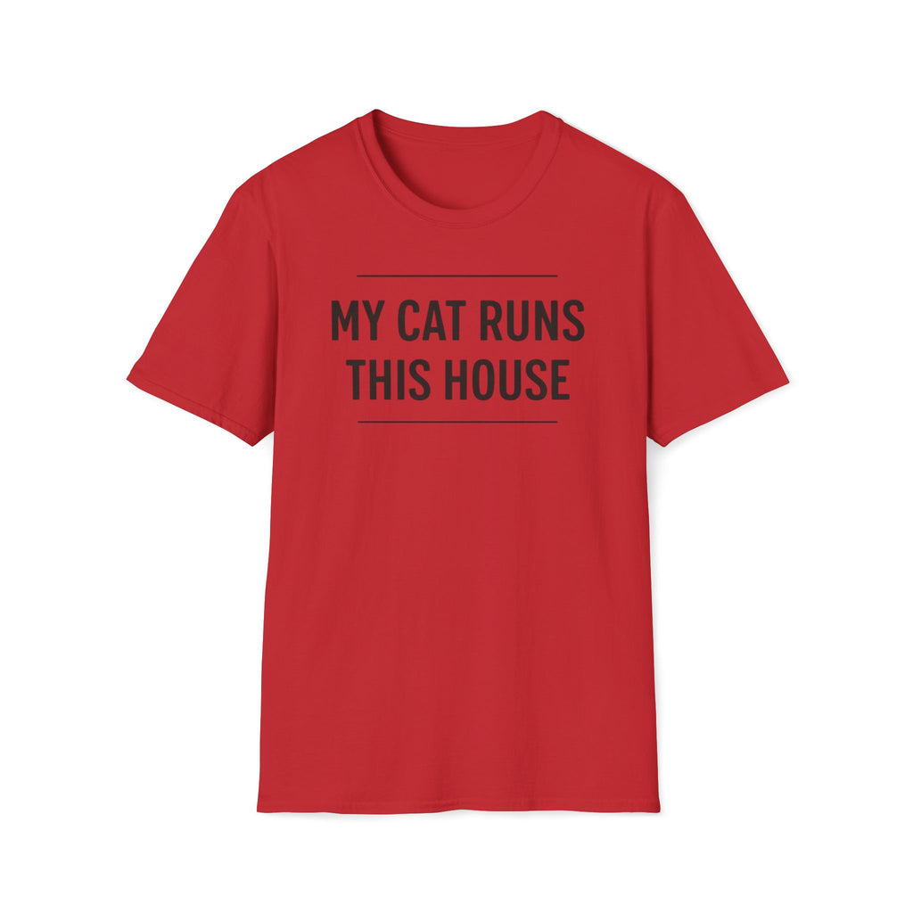 My Cat Runs This House T-Shirt