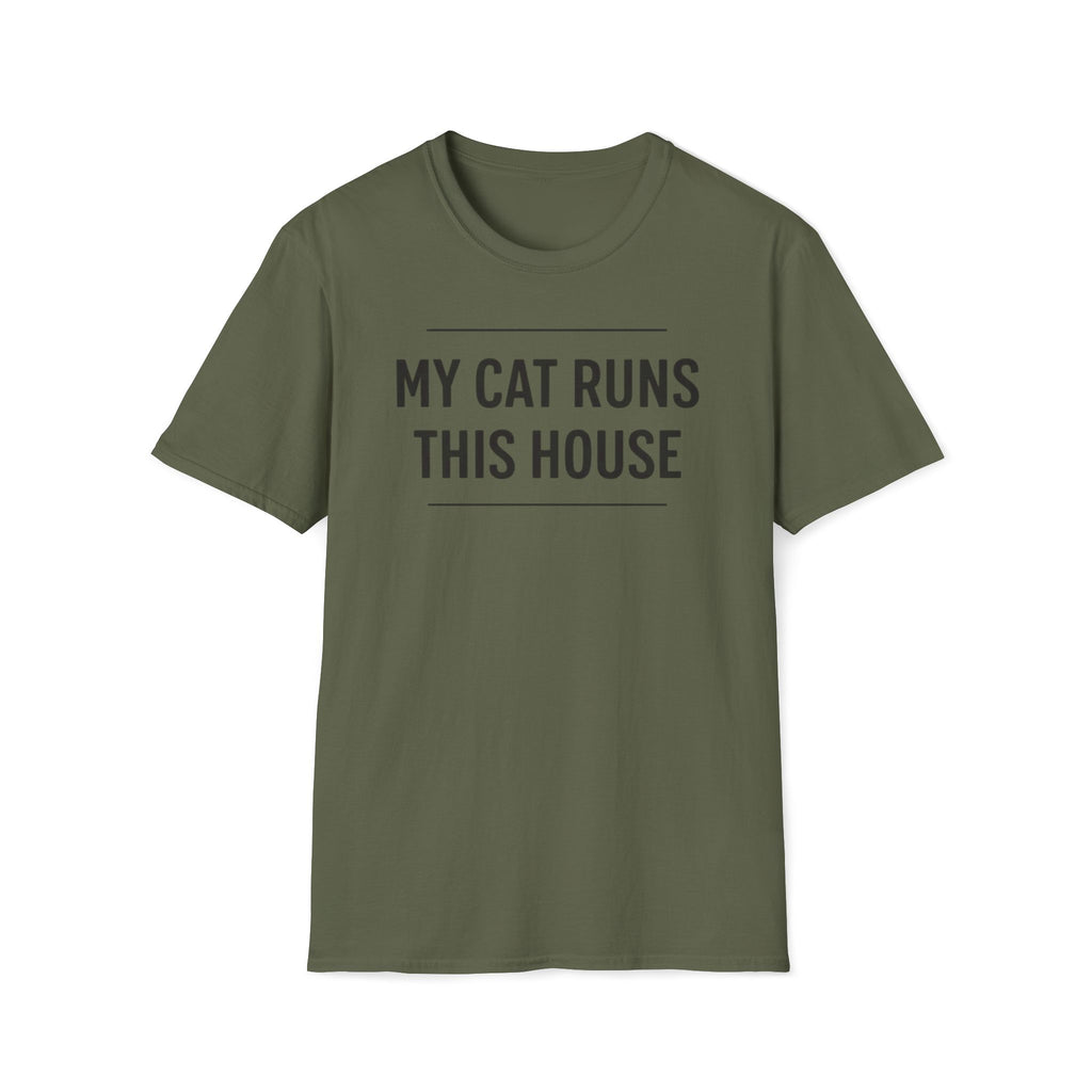 My Cat Runs This House T-Shirt