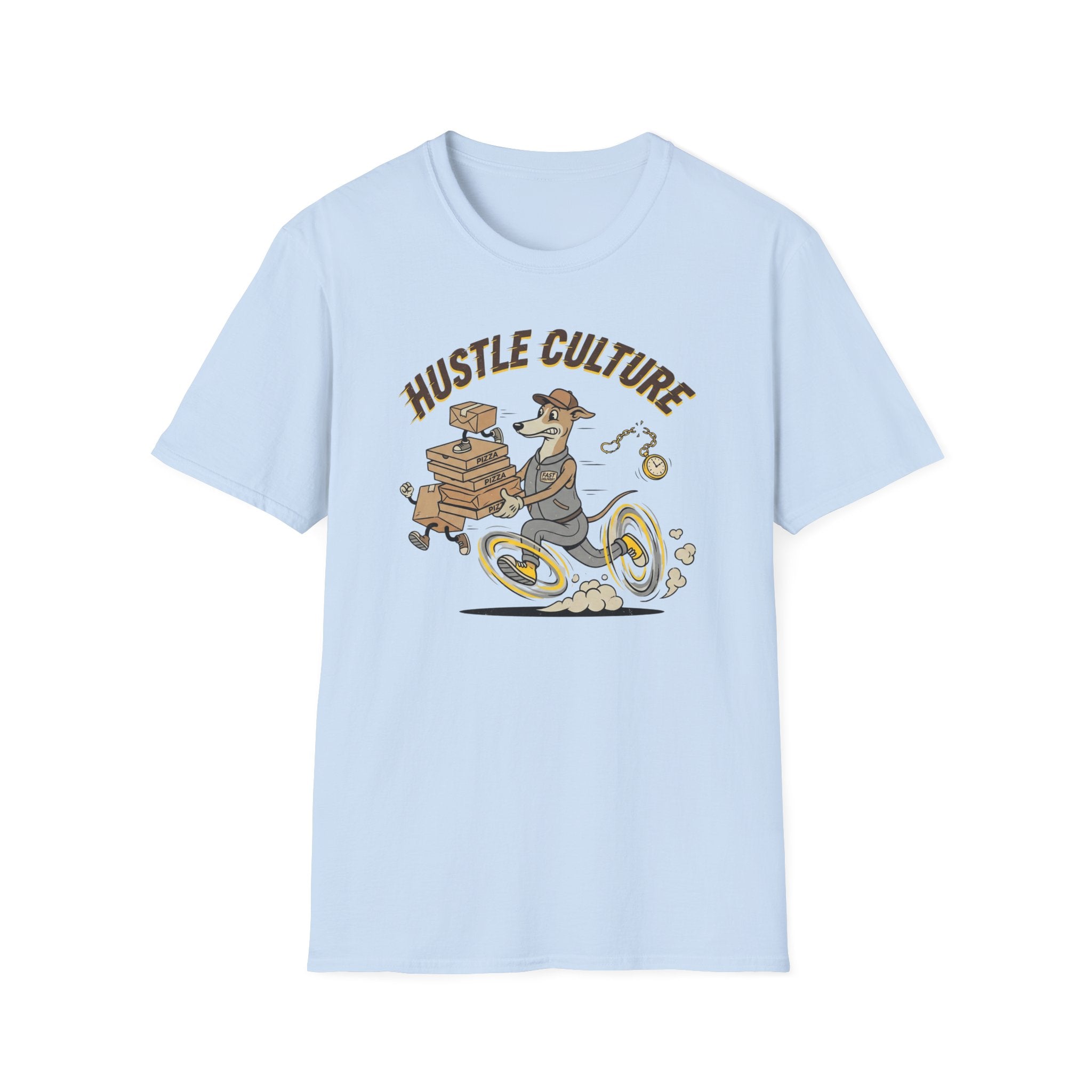 Hustle Culture T‑Shirt — Vintage Delivery Graphic Tee